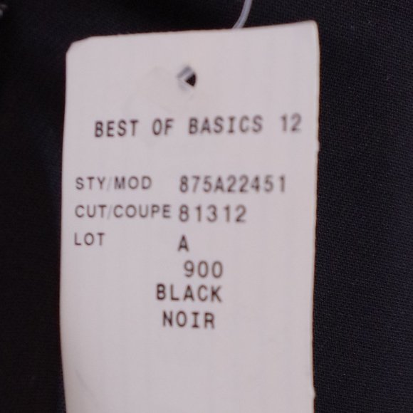 Jones Wear Black "Best of Basics" Pencil Skirt- Sz. XSP - Picture 2 of 4